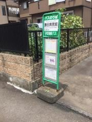 「勝呂病院前」バス停留所