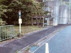 「白川渡」バス停留所