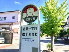 「若葉一丁目」バス停留所