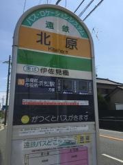 「北原」バス停留所