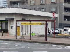 「桶川駅西口」バス停留所