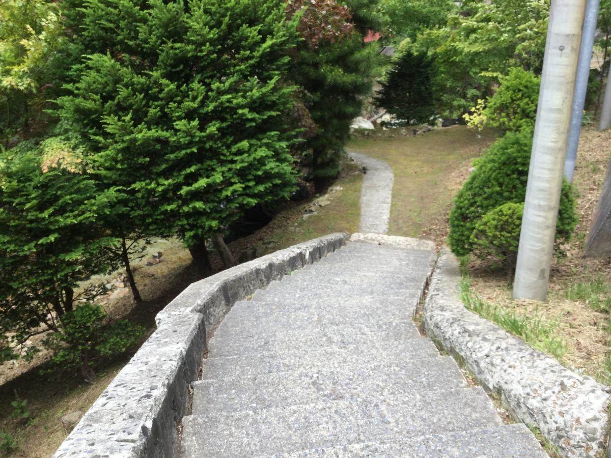 川汲温泉明林荘、通路