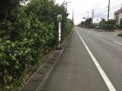 「前原西」バス停留所