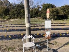 「白里火の見下」バス停留所