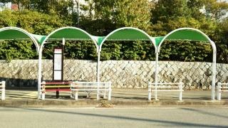 「竜が台中学校前」バス停留所