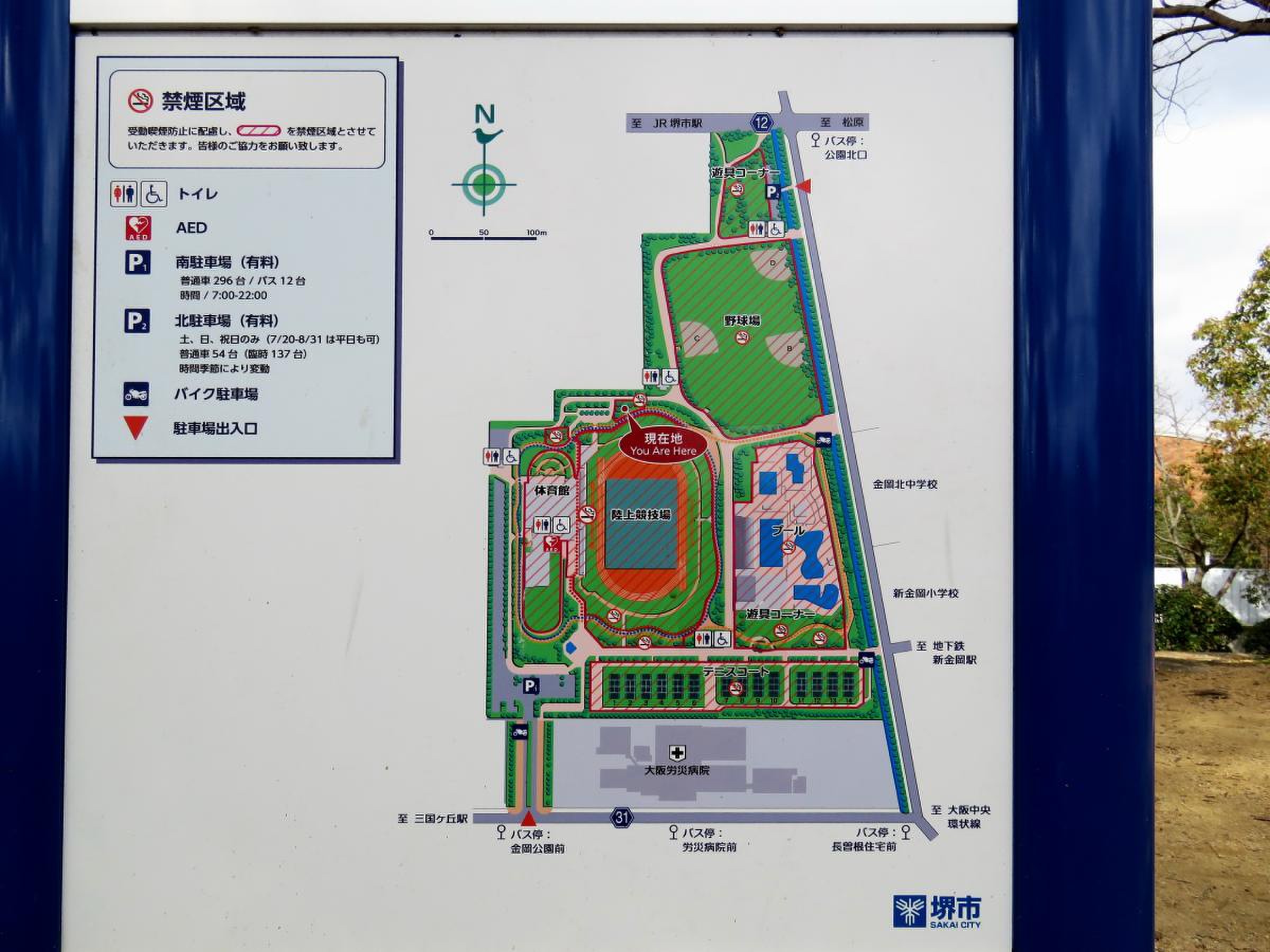 金岡 公園 陸上 競技 場