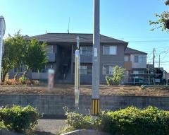 「朝日坂上」バス停留所