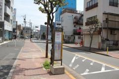 「立石駅入口」バス停留所