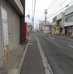 「東高校通」バス停留所