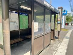 「高専前」バス停留所