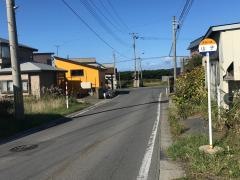 「山子」バス停留所