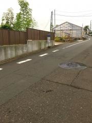 「矢シ塚公園入口」バス停留所
