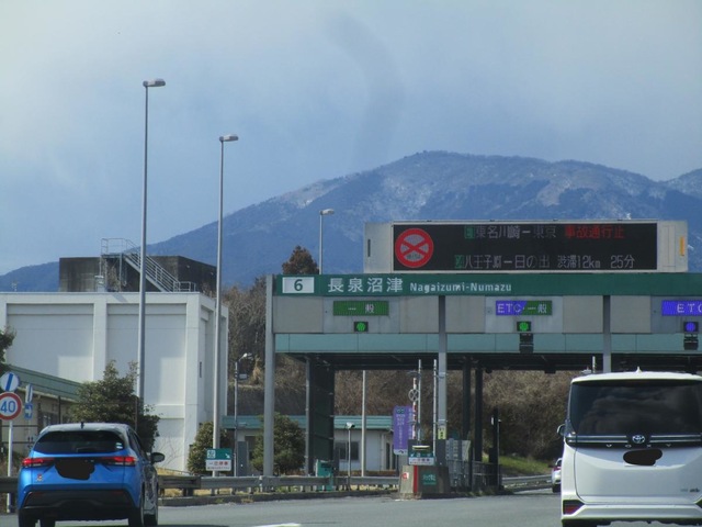 伊豆縦貫自動車道、新東名高速道路 長泉沼津IC（長泉JCT