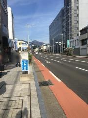 「松本市美術館」バス停留所
