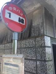 「１線(県道)」バス停留所