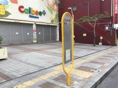 「てんぶす前」バス停留所