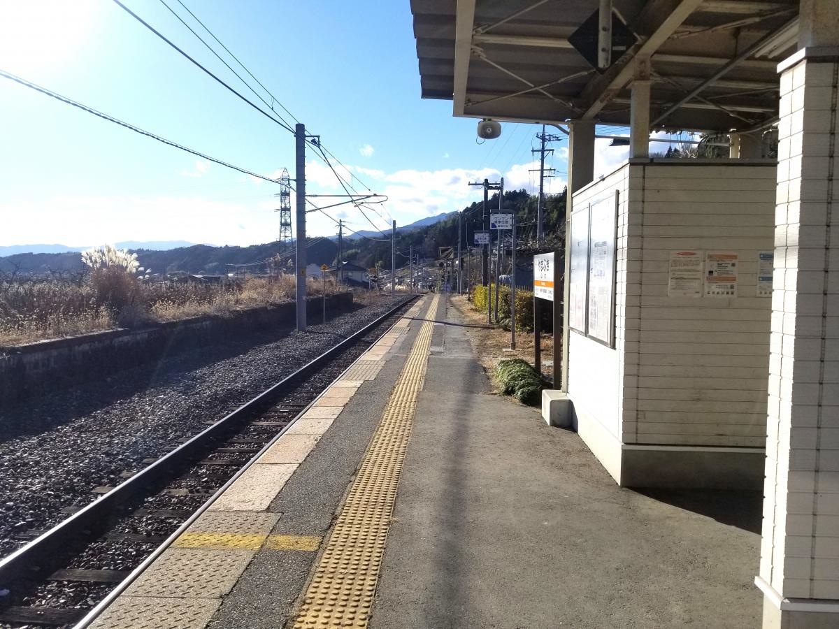 山吹駅　ホーム