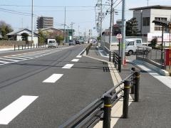 「垂井口」バス停留所