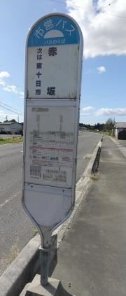 「赤坂」バス停留所