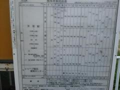 「白河橋」バス停留所