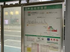 「食肉市場前」バス停留所