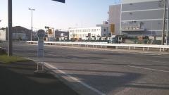 「陸橋下(中区)」バス停留所