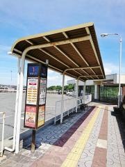 「美加の台駅前」バス停留所