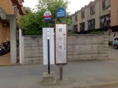 「桂小橋」バス停留所