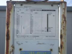 「北長池」バス停留所