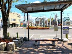 「富士松駅」バス停留所