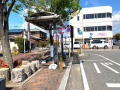 「富士松駅」バス停留所