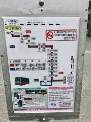 「西町南」バス停留所