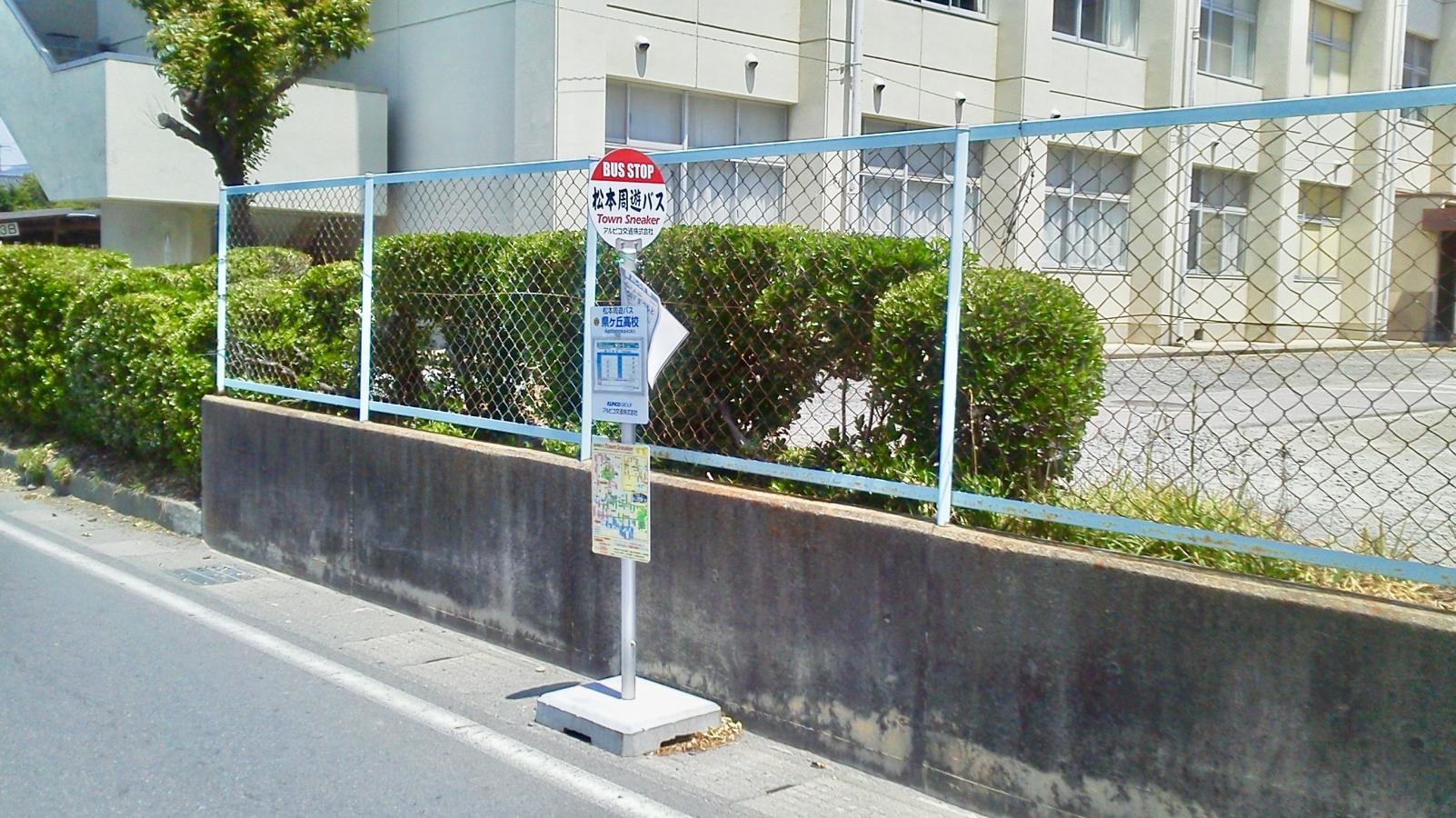 バス停全景