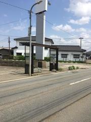「中央公民館前」バス停留所