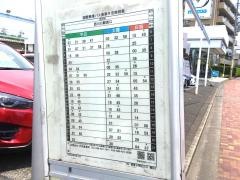「新曽小学校入口」バス停留所