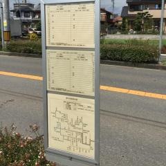 「井場」バス停留所