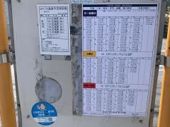 「福王寺口」バス停留所