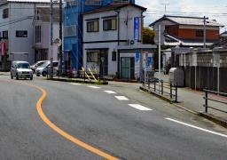 「船江新道」バス停留所