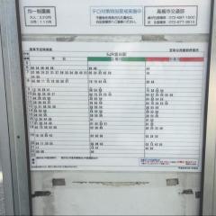 「宮田公民館前」バス停留所