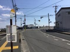 「久万川橋」バス停留所