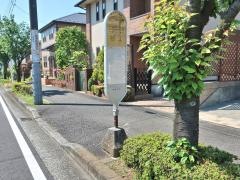 「熊の谷公園」バス停留所
