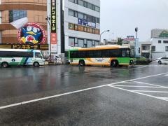 「西新井駅東口」バス停留所