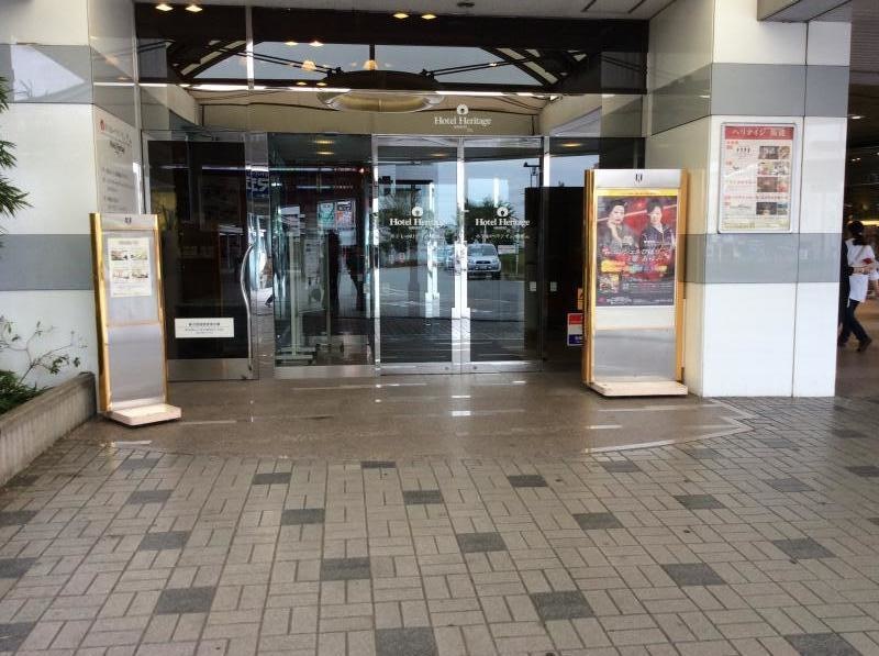 駅直結のホテル