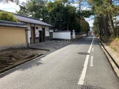 「薬師寺」バス停留所