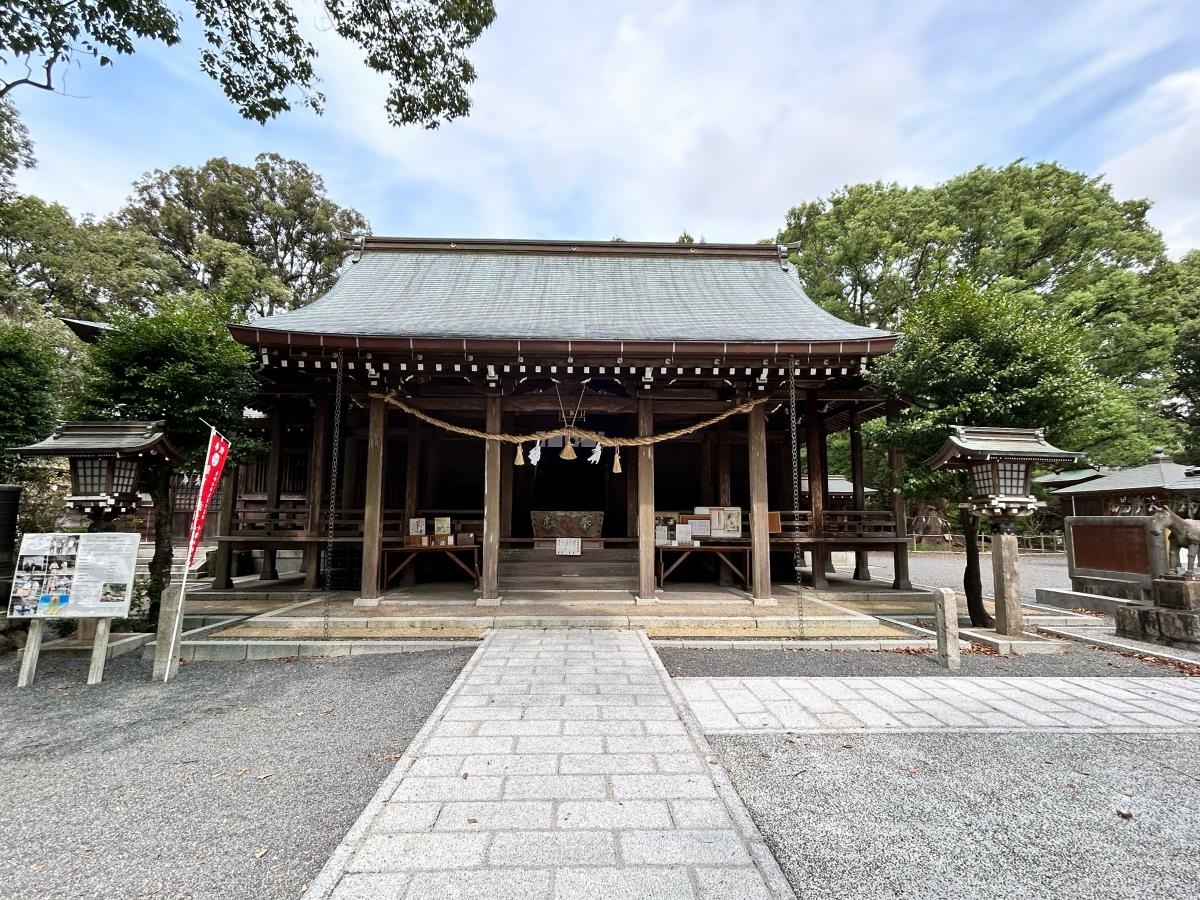 千栗八幡宮です。