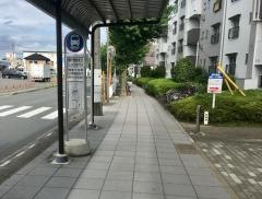 「原市団地北口」バス停留所