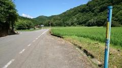 「落合橋」バス停留所