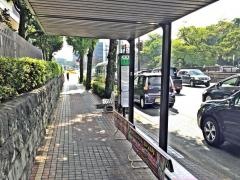 「市役所前・日本郵政横」バス停留所