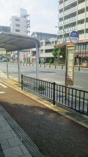 「県立西宮病院前」バス停留所