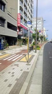 「県立西宮病院前」バス停留所